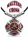 firefighter necklace