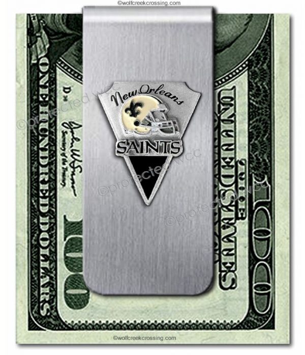 New Orleans Saints Money Clip