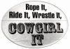 Cowgirl It Decal