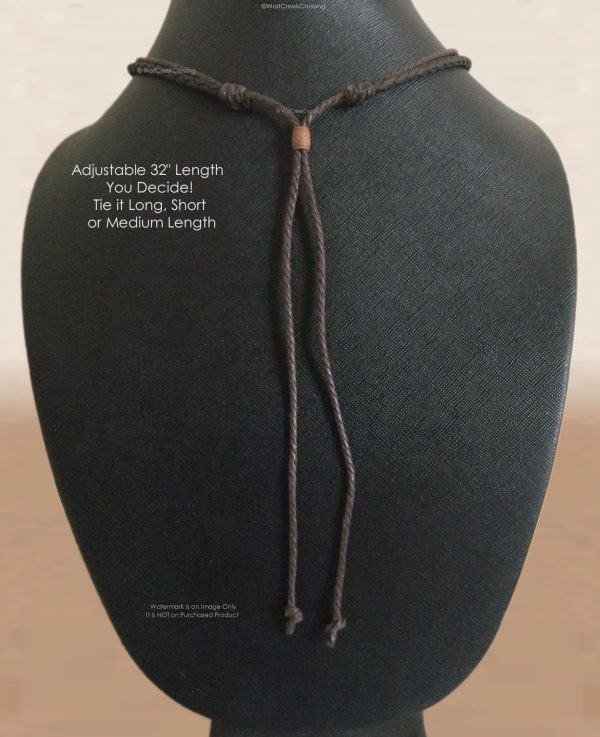 Raven Skull Necklace 2-Layer Tribal Gothic Wisdom - Image 5