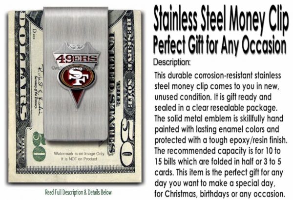 49ERS Money Clip-A