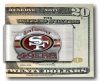 Large 49ers Money Clip
