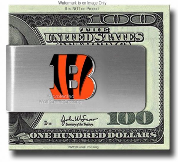 Bengals Logo Money Clip