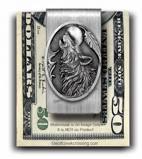 Wolf Moon Dog Clip