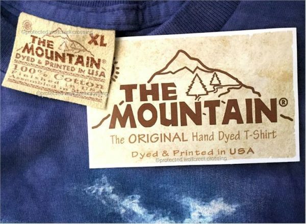 Brand New! VINTAGE Freedom of an Eagle T-Shirt Size XL The Mountain T Shirt  Majestic Bird Wildlife Art RARE - Only One Available - Image 4