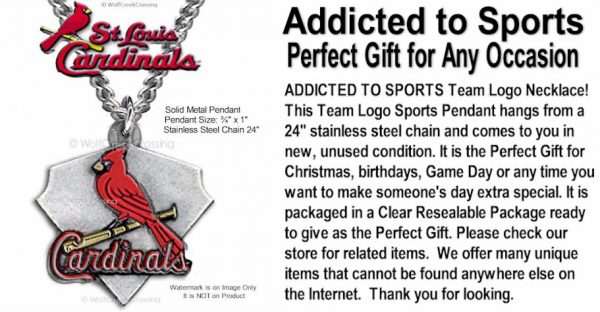 St. Louis Cardinal Necklace