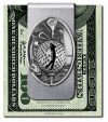Golf Stainless Steel Money Clip
