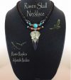 Raven Skull Necklace