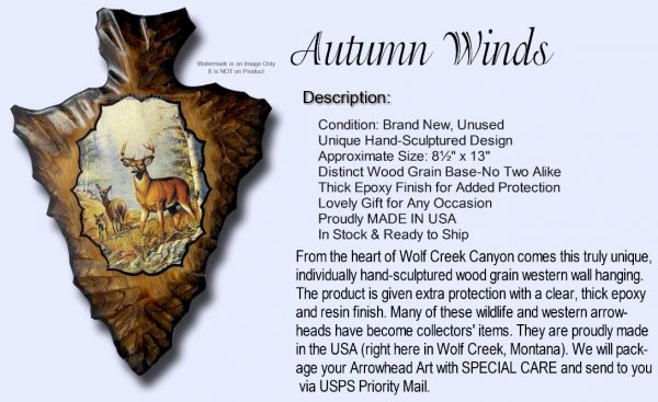 deer arrowhead art