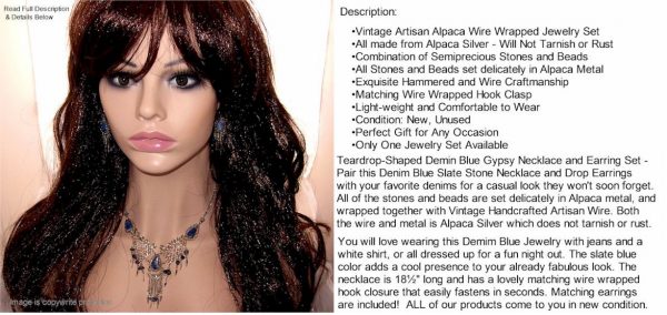 blue jean jewelry
