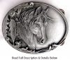 Cheyenne Winds Horse Belt Buckle