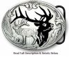 Silhouette Elk Buckle