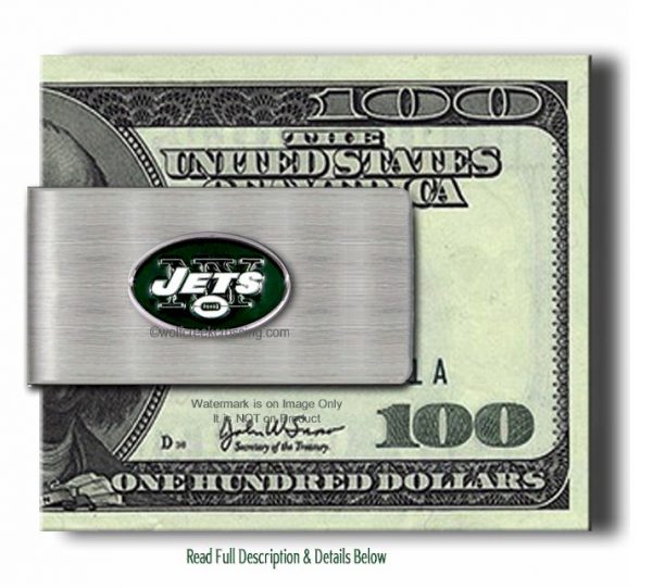 New York Jets Money Clip