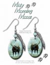 misty moose earrings