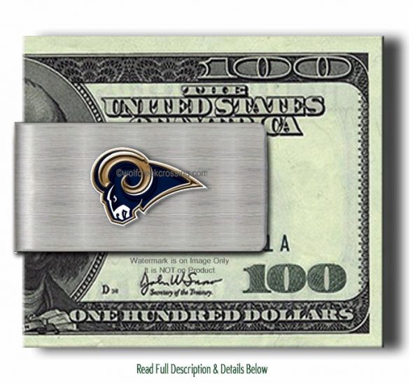 St Louis Rams Money Clip