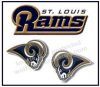 Saint Louis Rams Earrings