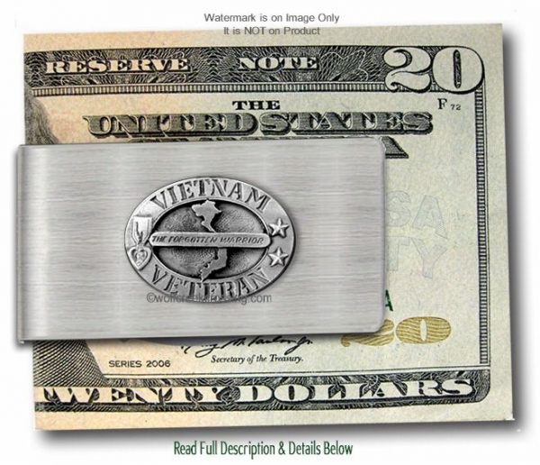 Vietnam Veteran Money Clip