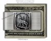 Alpha Wolf Stainless Steel Money Clip