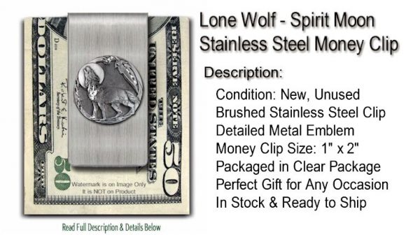 Moon Shadow Money Clip